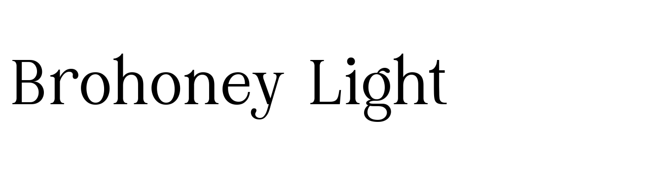 Brohoney Light